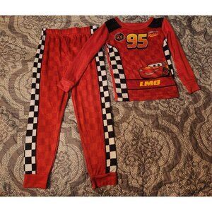 Disney Cars Lightning Mcqueen Kids Pajamas 5T